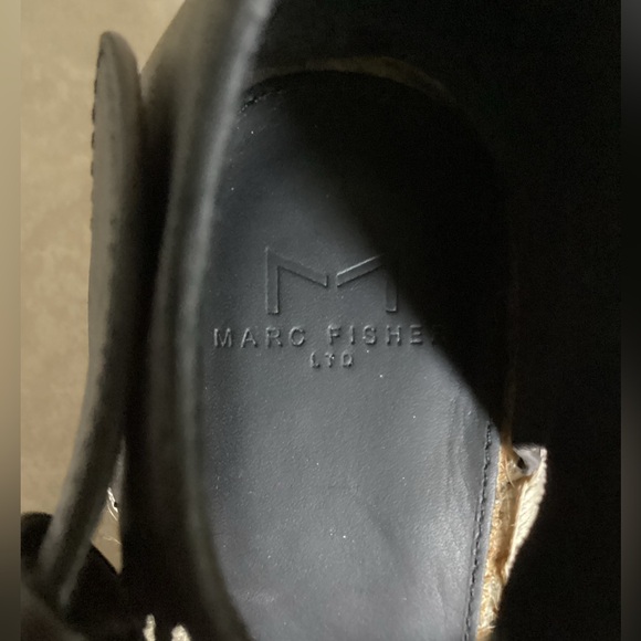 ⚜️ MARC FISHER Amari leopard espadrille wedge NWOT - Picture 9 of 11